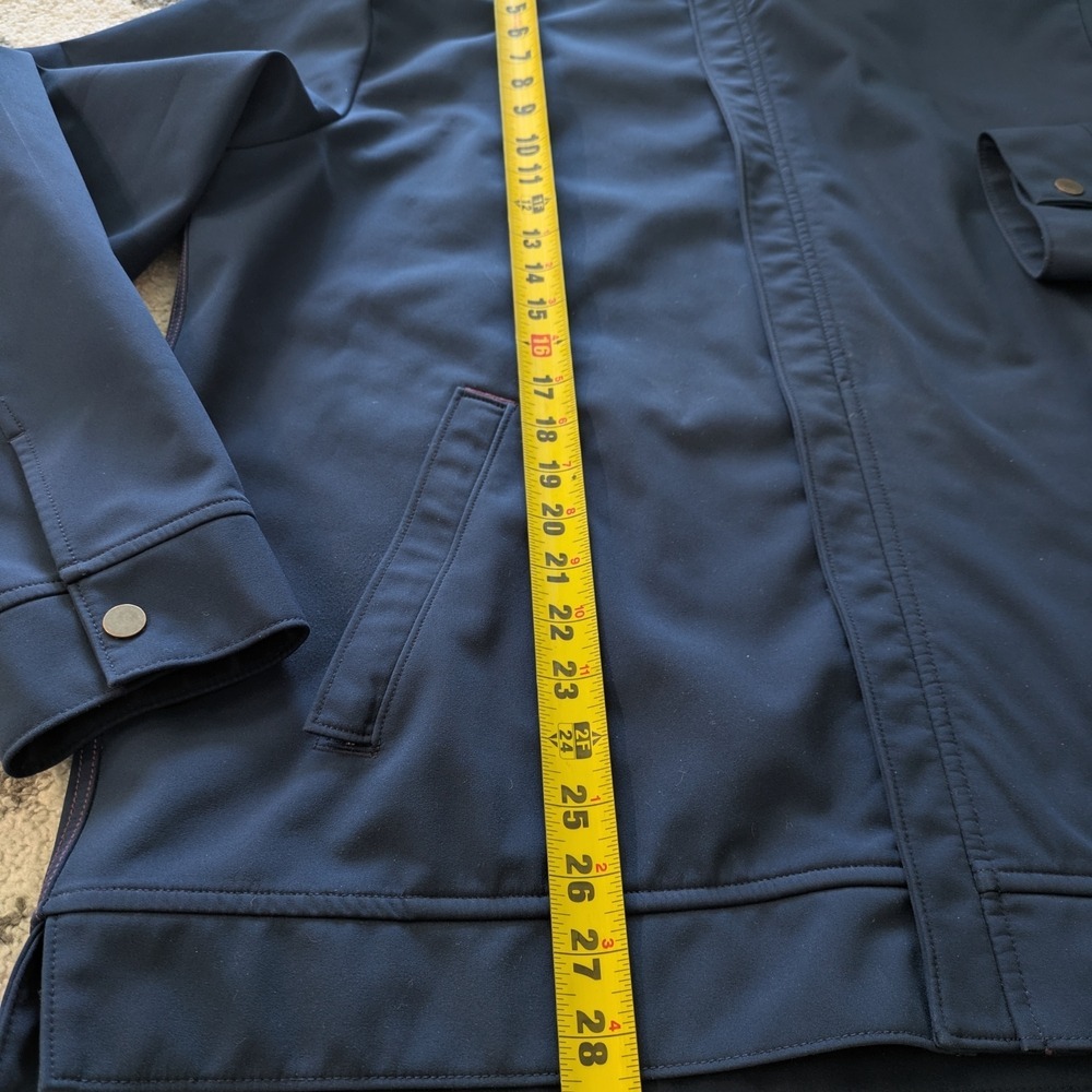 Tommy Bahama Soft Shell Fleece Lined‎ Hidden Zipper Jacket Men's XL - Picture 7 of 8